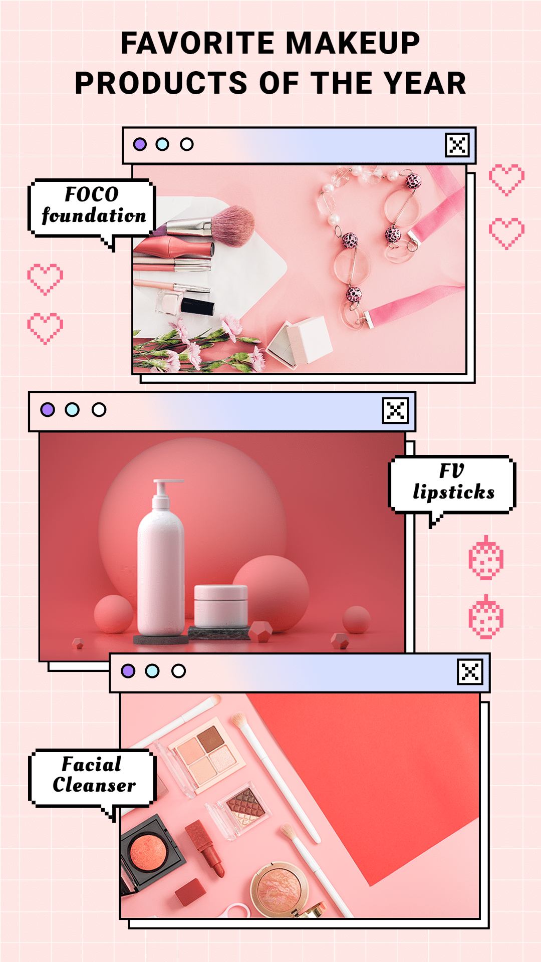 Makeup Foundation Lipsticks Cleanser Product 