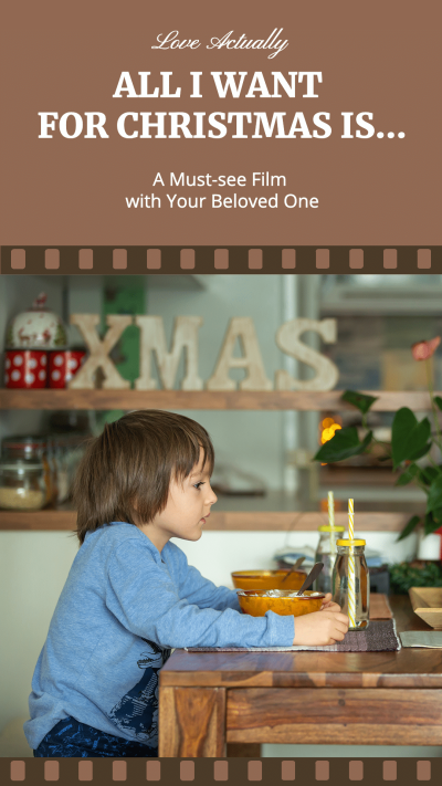 Christmas Gift Film Instagram Story Image