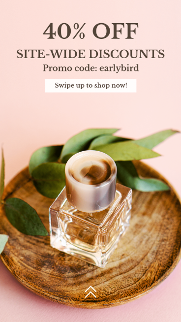 Fragrance Earlybird Discount Ecommerce Story预览效果