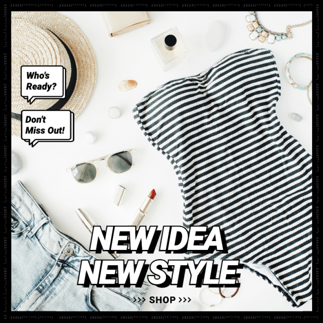 简约服饰晒图晒照PLOG预览效果