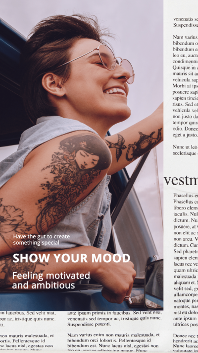 Fashion Personal Motivated Mood Record Instagram Story