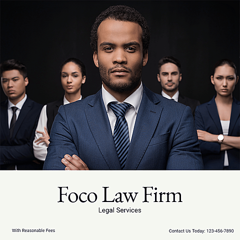 Law Firm Provide Service Promotion Template Fashion Simple Style Poster Ecommerce Product