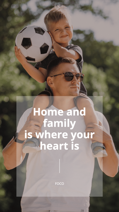 Simple Family Group Photo Text Quotes Instagram Story