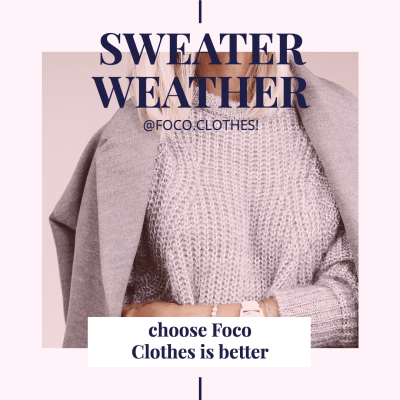 Sweater Typesetting Fashion Women's Winter Wear New Arrival Display Ecommerce Product Image