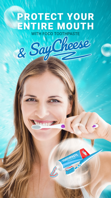 Toothpaste Advertising Ecommerce Story预览效果