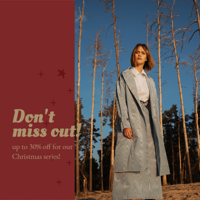Sunshine Tree Simple Literary Women's Wear Christmas Promo Ecommerce Product Image