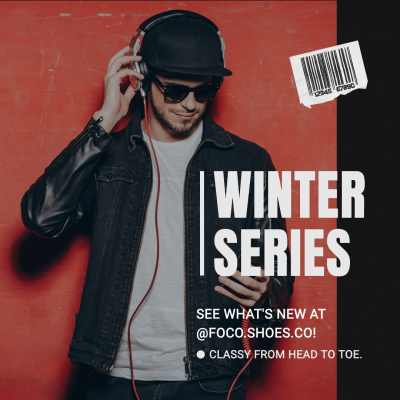 Fashion Men's Winter Series New Arrival Display Instagram Post