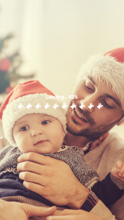 Warm Family Photo Template Simple Fashion Style Poster Instagram Story