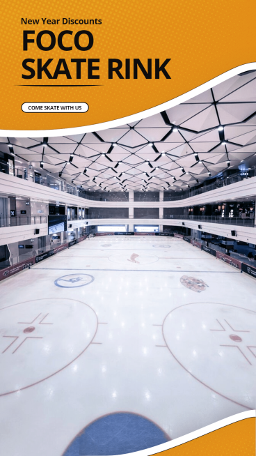Skate Rink New Year Promotion Ecommerce Story预览效果