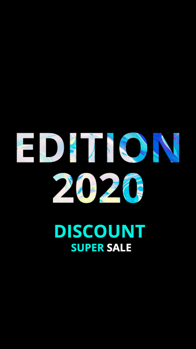 Simple Neon Text Cyber Monday Discount Sale Instagram Highlight