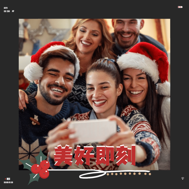 圣诞节营销电商主图plog模板预览效果