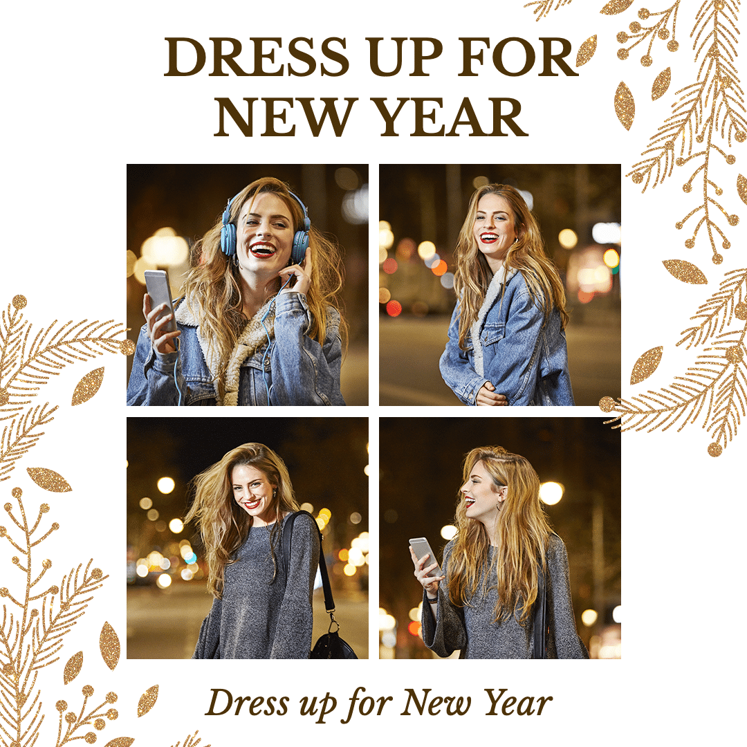 Photography Brand Concept Promotion Template Fashion Simple Style 