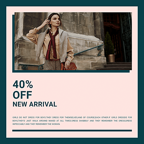 Color Block Frame Fashion Women's Wear New Arrival Ecommerce Product Image