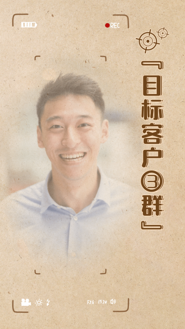 录像微信背景图目标客户群预览效果