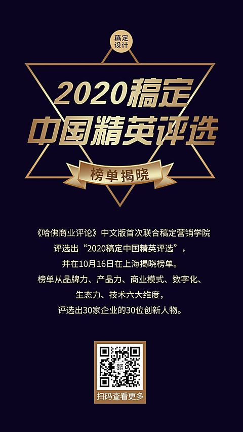 年度榜单表彰商务优秀员工喜报海报