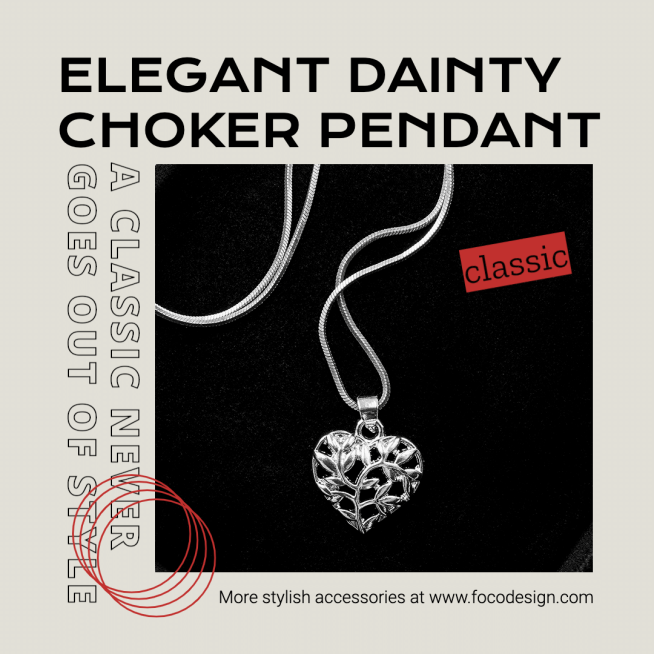Fashion Style Accessories Necklaces Display Ecommerce Product Image预览效果