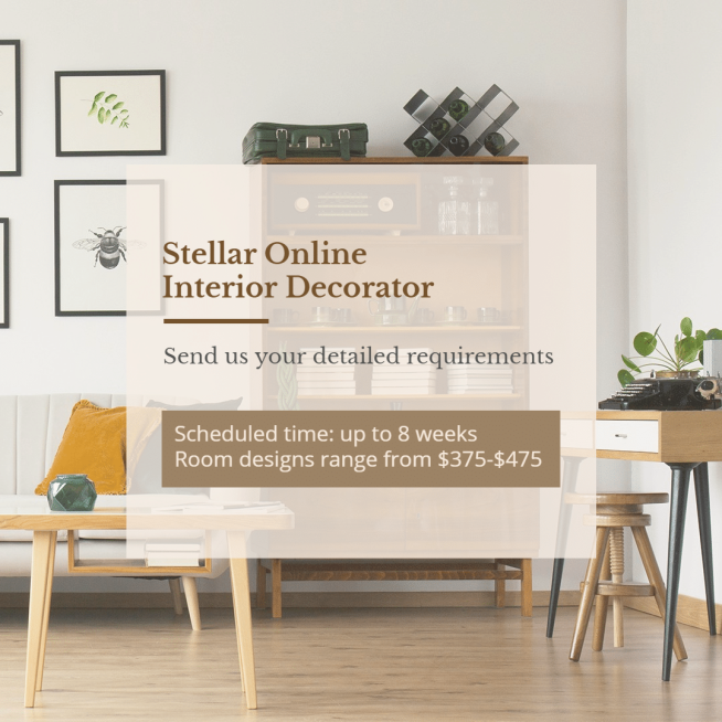 Literary Style Interior Decorator Service Ecommerce Product Image预览效果