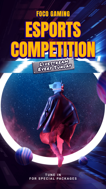 Game Esports Competition Livestream Ecommerce Story预览效果