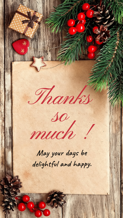 Customer Thanks Letter Template Simple Fashion Style Poster Instagram Story