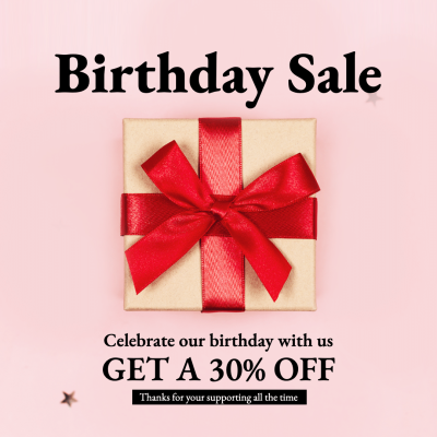 Simple Literary Birthday Gifts Sale Instagram Post