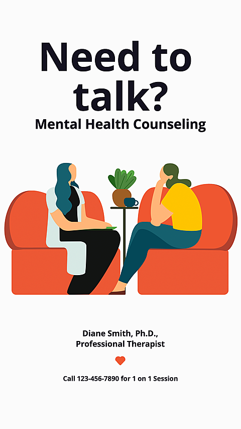 Simple Fashion Health Counseling Service Introduction Ecommerce Story