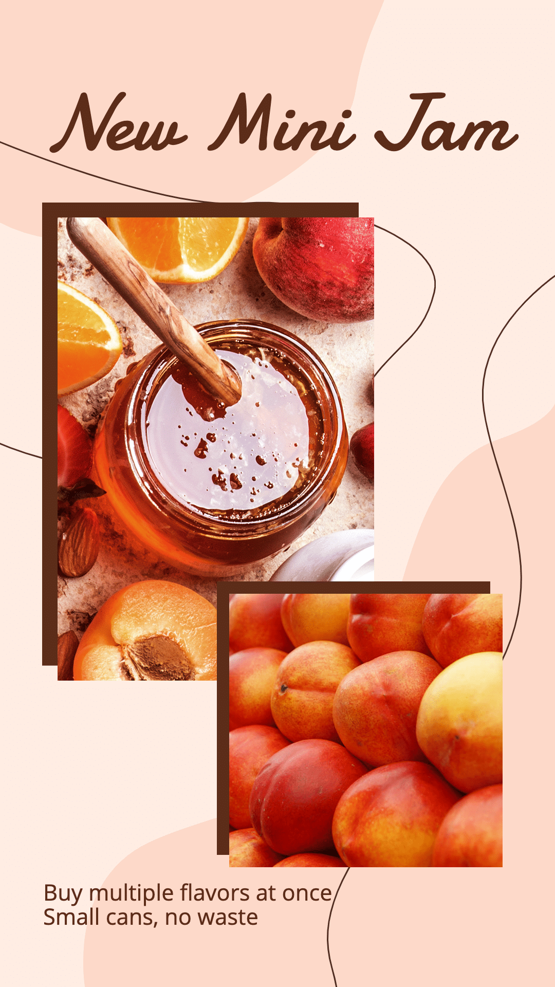 Simple Fashion Fruits Jam Display Promo Instagram Story