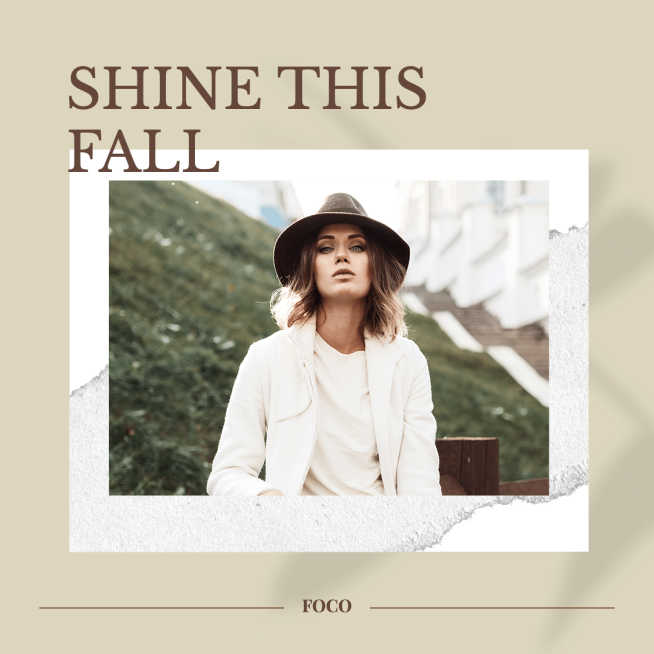 Literary Style Women's Fall New Collection Ecommerce Product Image预览效果