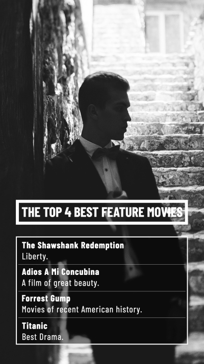 Simple Fashion Movies Recommendation Instagram Story