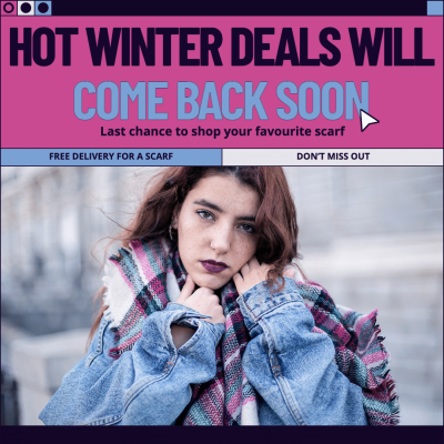 Fashion Winter Wearing Replenishment Instagram Post