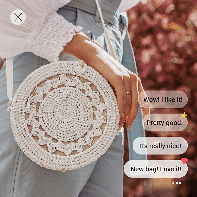 Bag New Product Arrival Mark Template