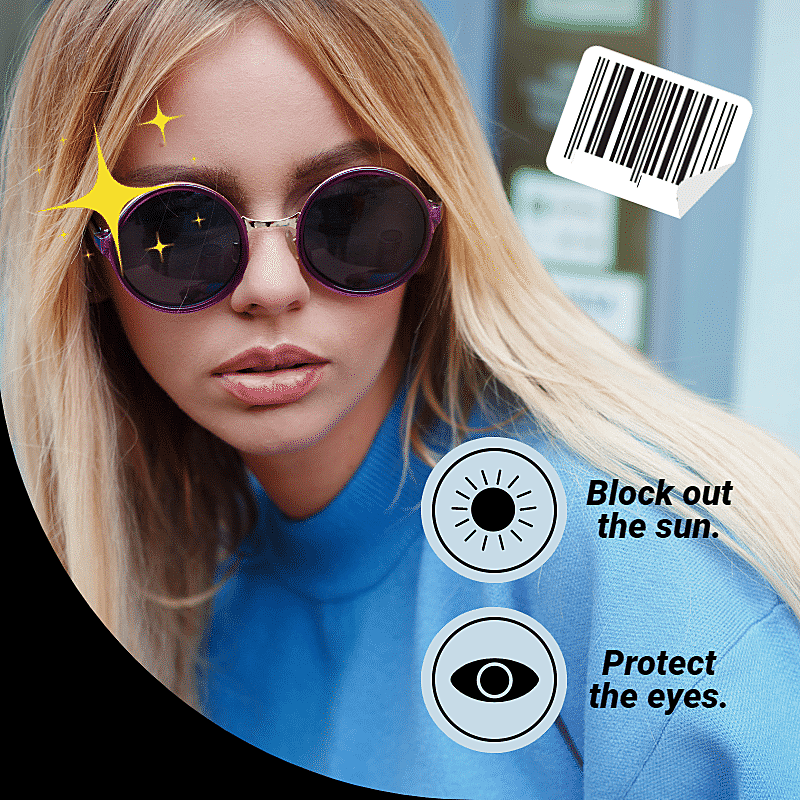 Sunglasses Product Promo Mark Template