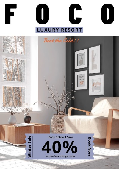 Commercial Hotel Brand Propagating Poster