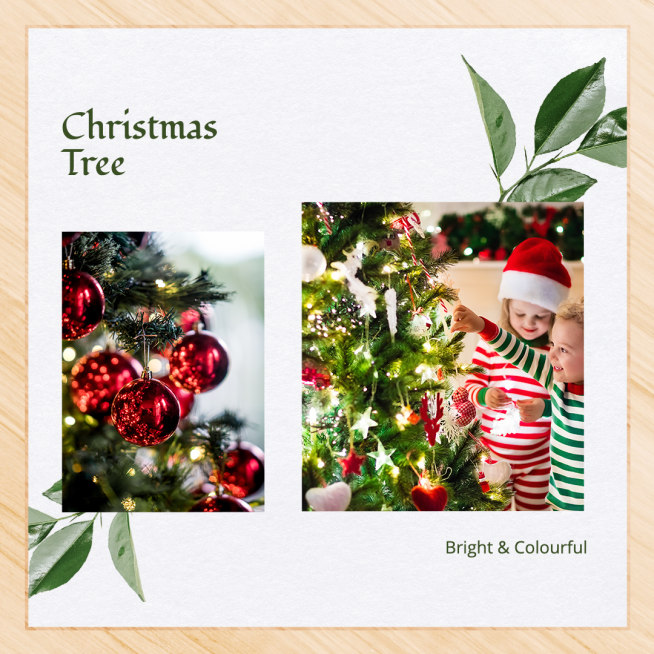 Personal Show Christmas Room Decoration Ecommerce Product Image预览效果