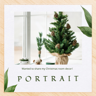 Portrait Promotion Fashion Simple Style Poster Instagram Post