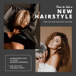fashion instagram post template