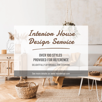 Literary Interior House Design Service Introduction Instagram Post