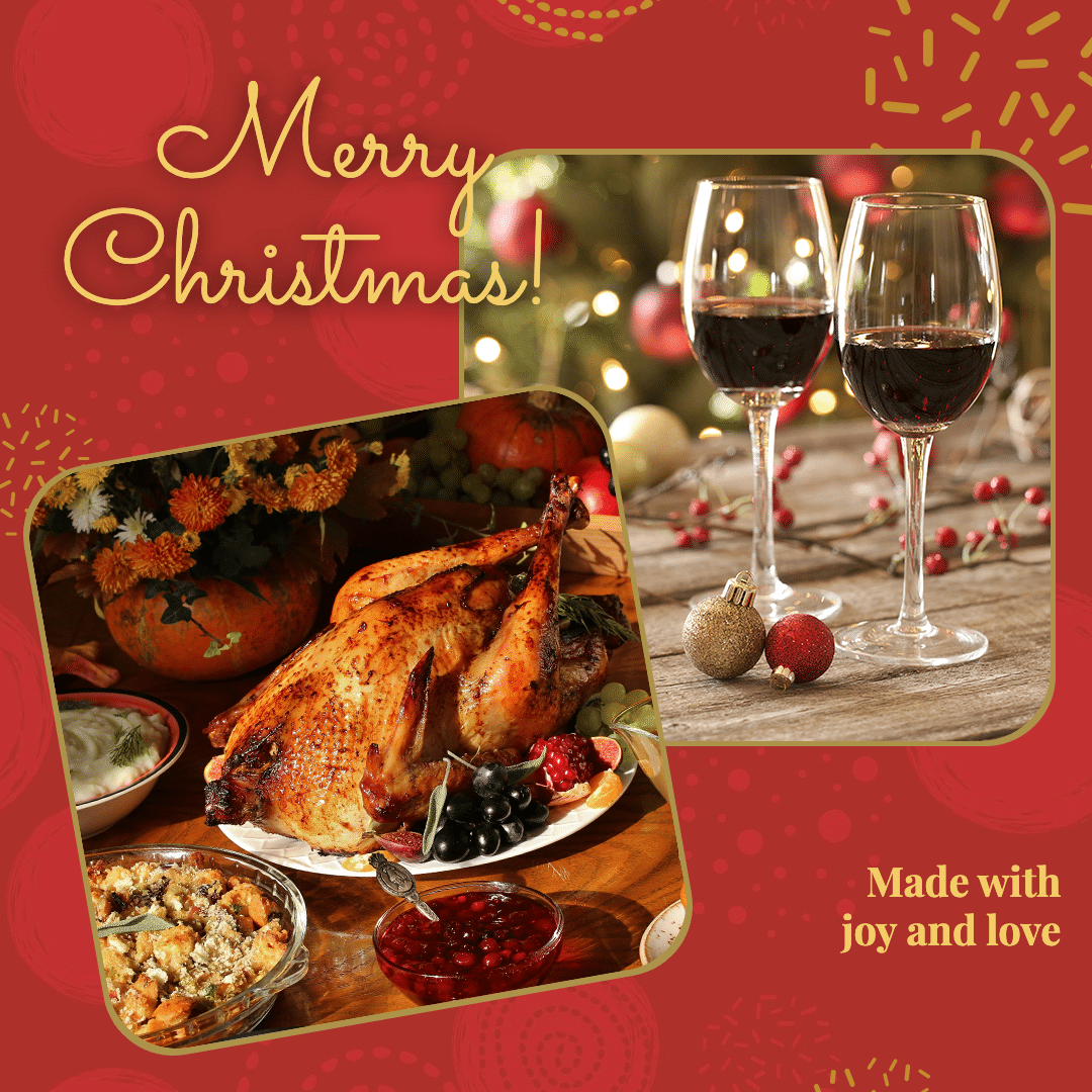 Literary Christmas Delicacy Food Promotion Ecommerce Product Image