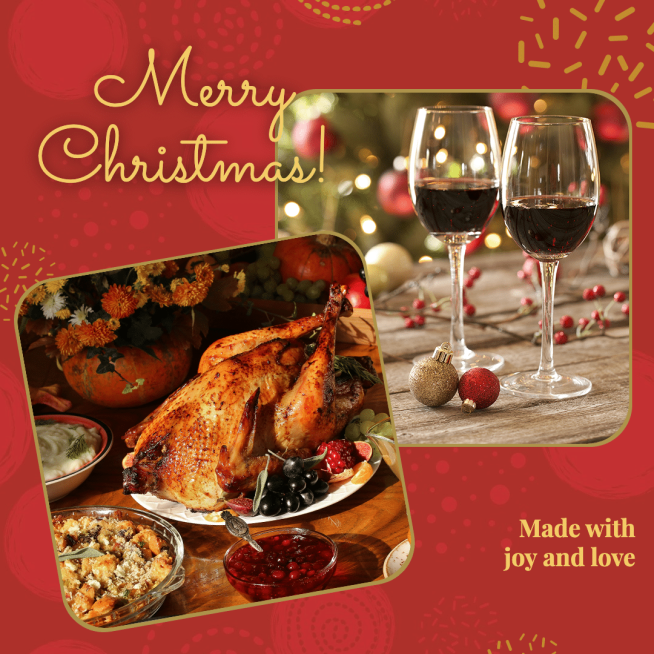 Literary Christmas Delicacy Food Promotion Ecommerce Product Image预览效果