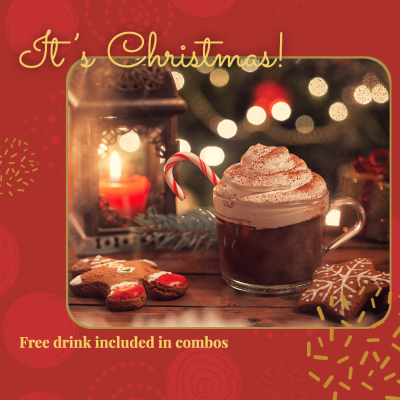 Literary Christmas Dessert Discount Ecommerce Product Image