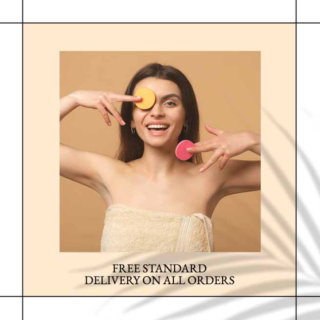 Square Element Fashion Skincare Products Promo Ecommerce Product Image预览效果