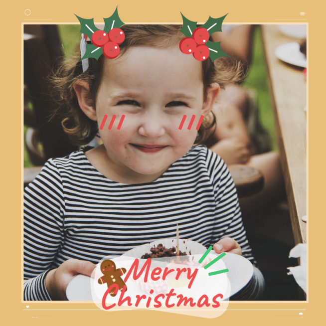 Christmas Mark Template预览效果