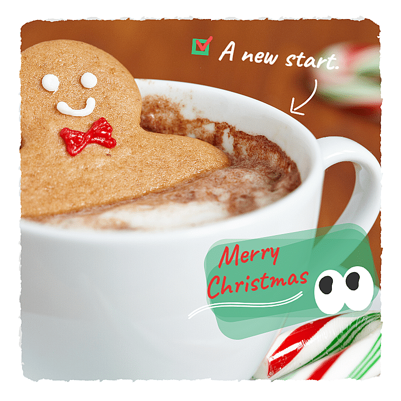 Christmas Mark Template