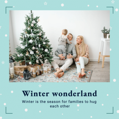 Christmas Tree Home Decoration Instagram Post