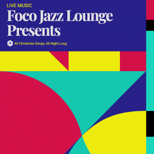 Christmas Jazz Live Ticket Promotion Fashion Simple Style Poster Ecommerce Product预览效果