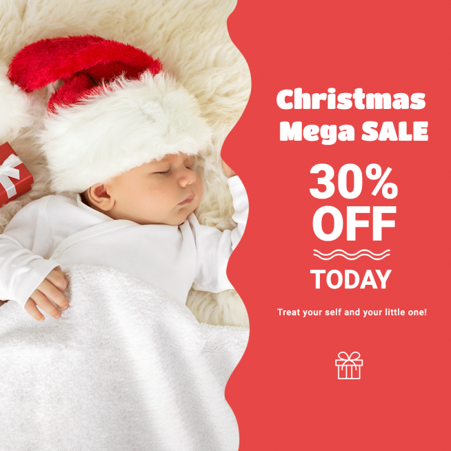 Mother Baby Products Promotion Big Discount Fashion Simple Style Poster Ecommerce Product预览效果