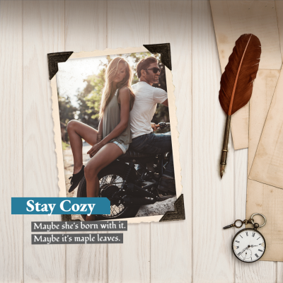 Travel Photo Template Simple Style Poster Instagram Post