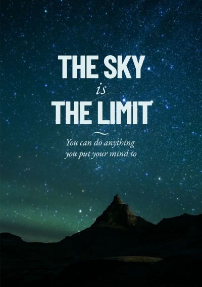Public Poster Adhere to the Dream Quote