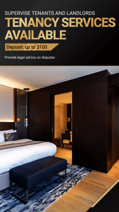 Luxury House Tenancy Services Introduction Instagram Story