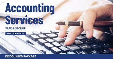 Accounting Service Ecommerce Banner