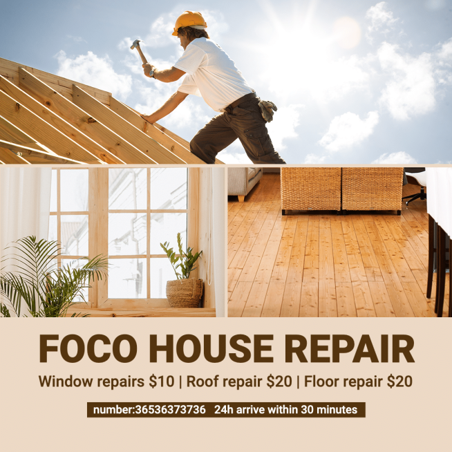 Literary House Repair Services Introduction Ecommerce Product Image预览效果